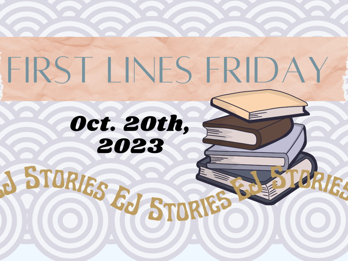 First Lines Friday: October 20th, 2023