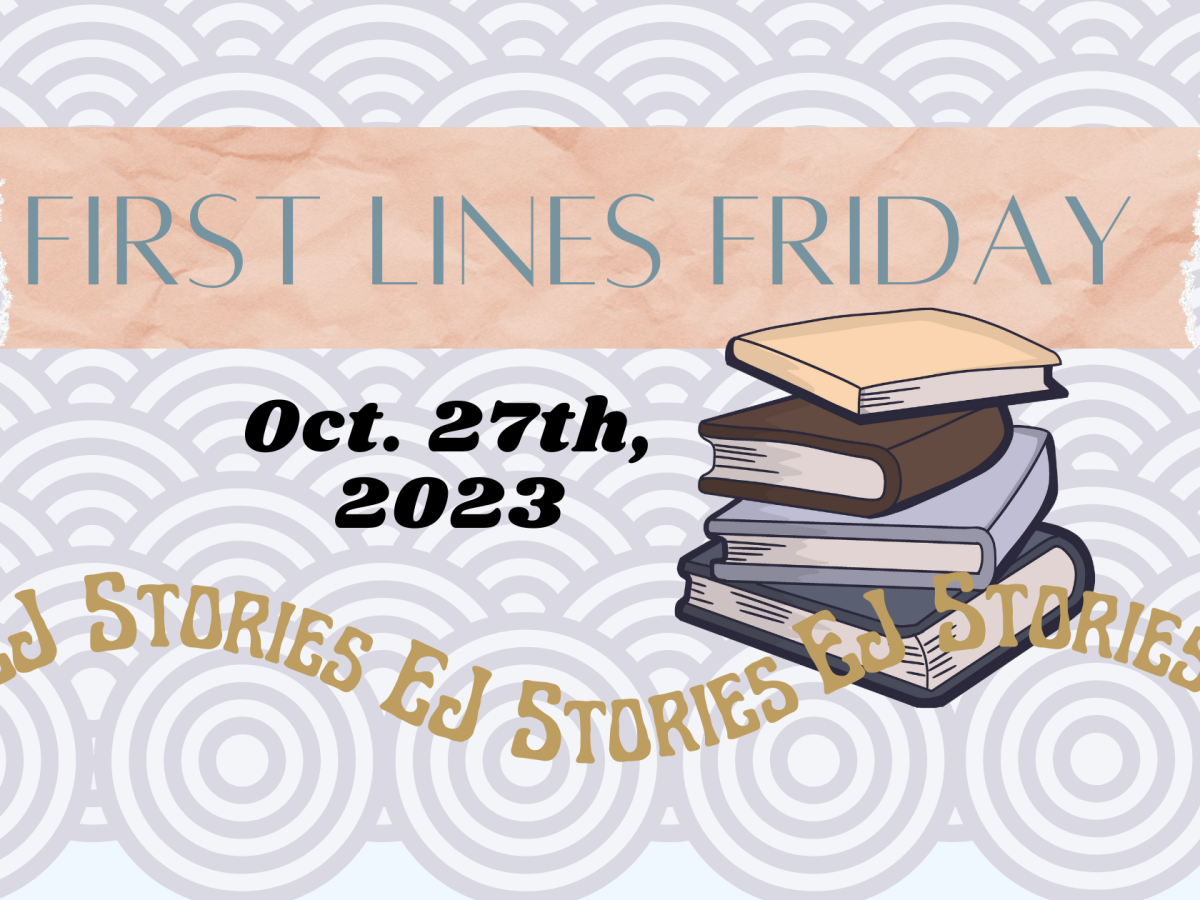 First Lines Friday: October 27th, 2023