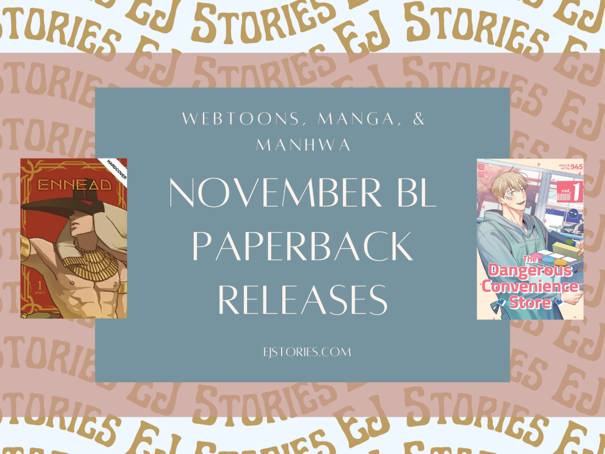 Nov. Paperback BL Webtoons, Manga, & Manwha Releases